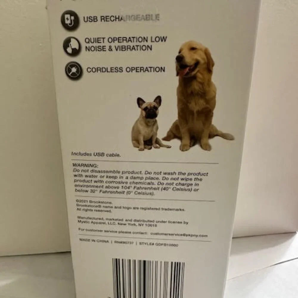 Brookstone Pet Nail Grinder New in box